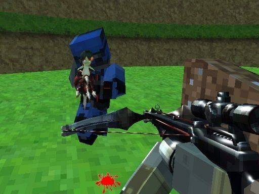Pixel Paintball Ruins Online Game