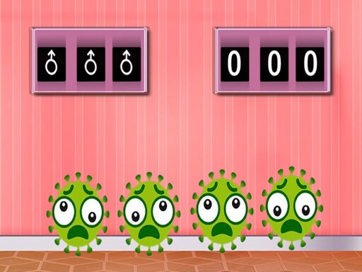 Virus House Escape Online Puzzle Game