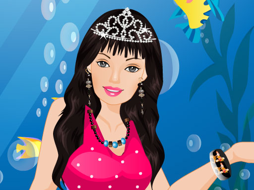Barbie Mermaid Dressup Online Game