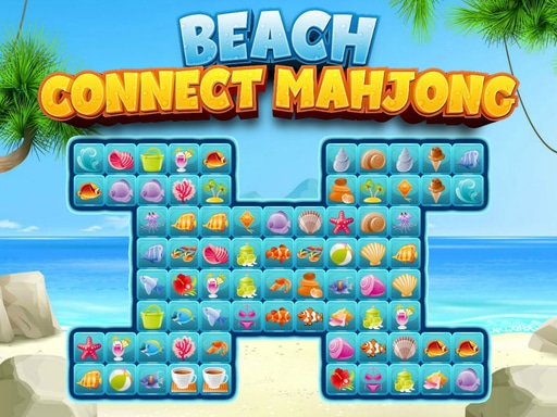 Beach Connect Mahjong Online Game