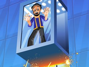 Elevator Fall Break Online Game