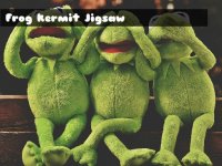 Frog Kermit Jigsaw Puzzle Game - Puzzle Game