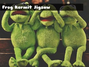 Frog Kermit Jigsaw Puzzle Game