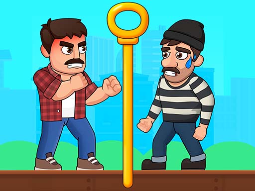 Daddy Escape - Pull Pin Puzzle Game