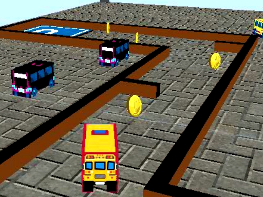 School Bus 3D Parking Arcade