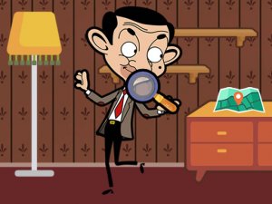 Mr. Bean Hidden Objects Puzzle Game