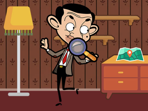 Mr. Bean Hidden Objects Puzzle Game