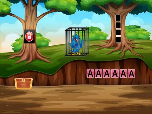 Rescue The Blue Bird 2 Online Puzzle Game