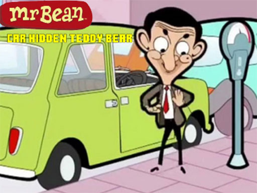 Mr Bean Car Hidden Teddy Bear Puzzle Game