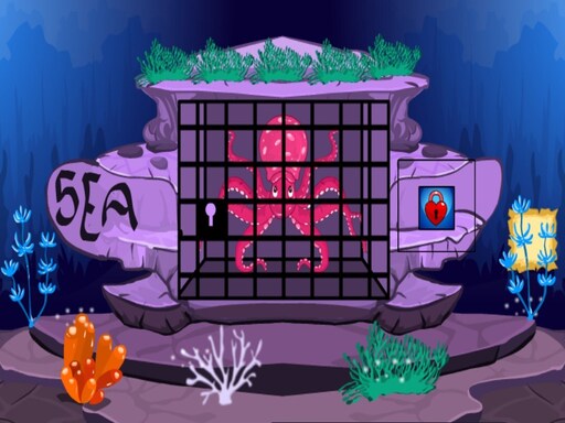 Octopus Escape Online Puzzle Game