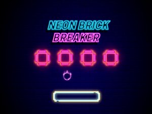 Neon Brick Breaker Online Game