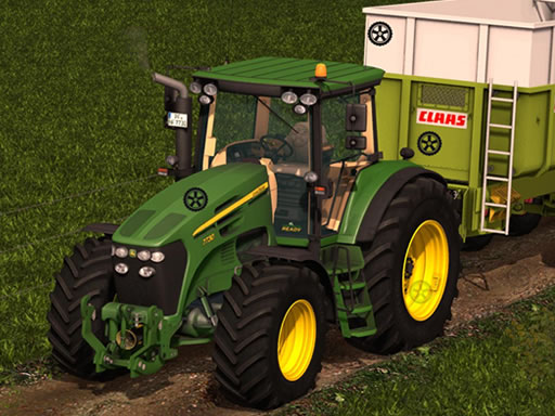 Tractor Hidden Tires Puzzle