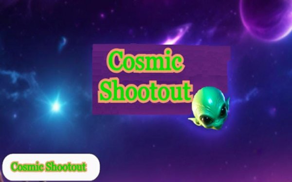 Cosmic Shootout - Alien Target Arcade Game