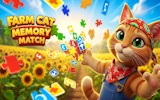 Farm Cat Memory Match Online Puzzle Game - Puzzle Game