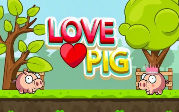 Love Pig Adventure Platformer