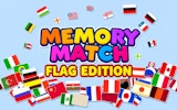 Flag Memory Match Puzzle