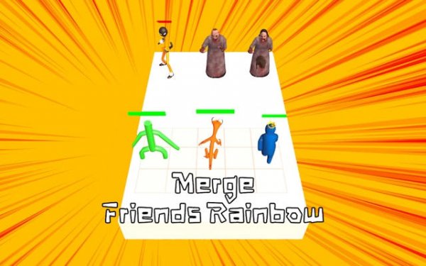 Merge Master: Rainbow Friends Battle
