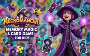 Necromancer Memory Magic & Card Game for Kids - Online Puzzle Game