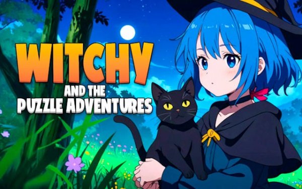 Witchy and the Puzzle Adventures: Magical Cat Rescue Online Game