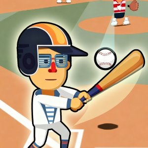 Flat Baseball Online Game