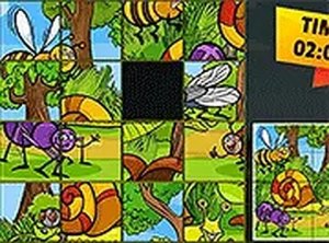 Insect Pic Puzzles - Fun Jigsaw Puzzle Game Online